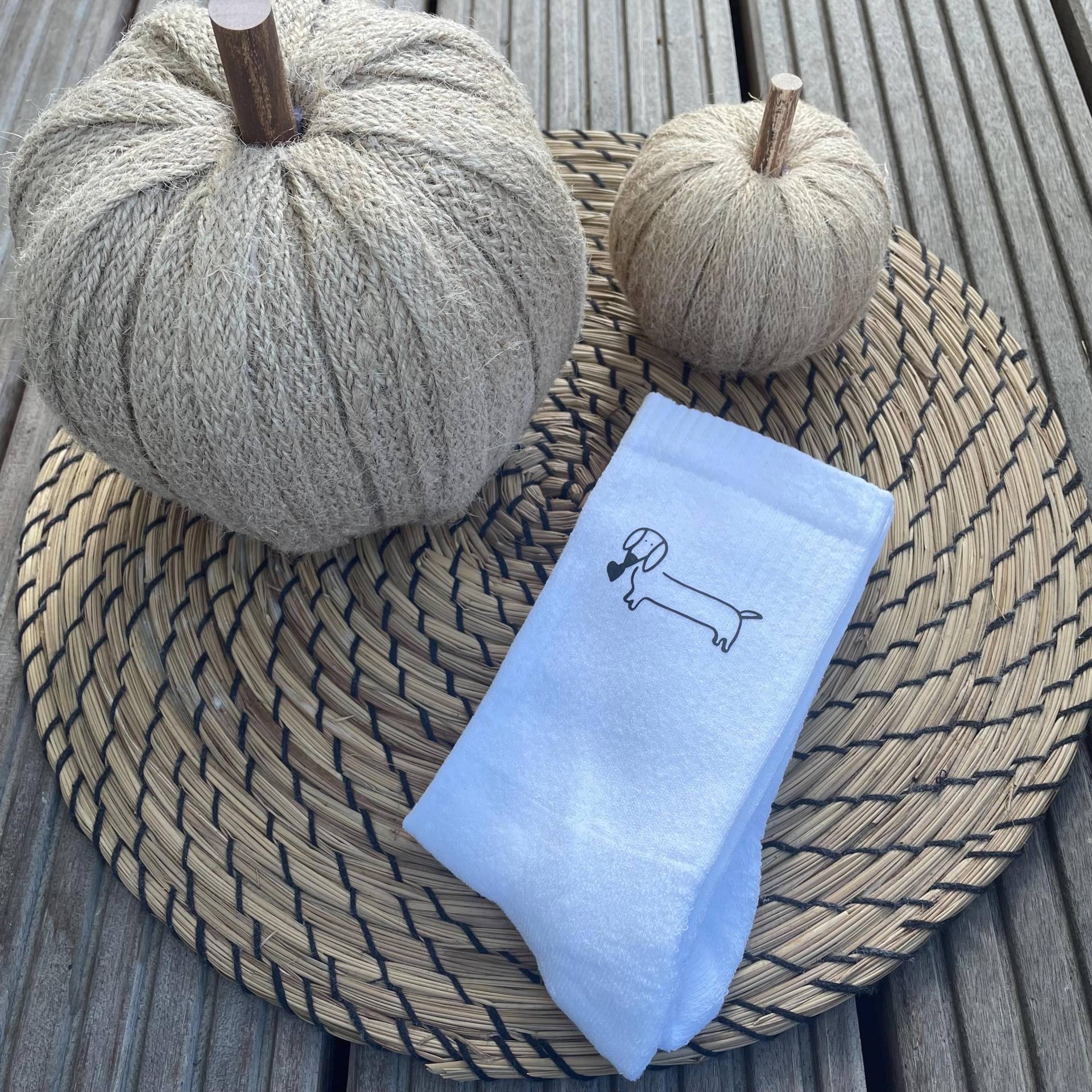 Tennissocken - Dackel von DieBeutelBude