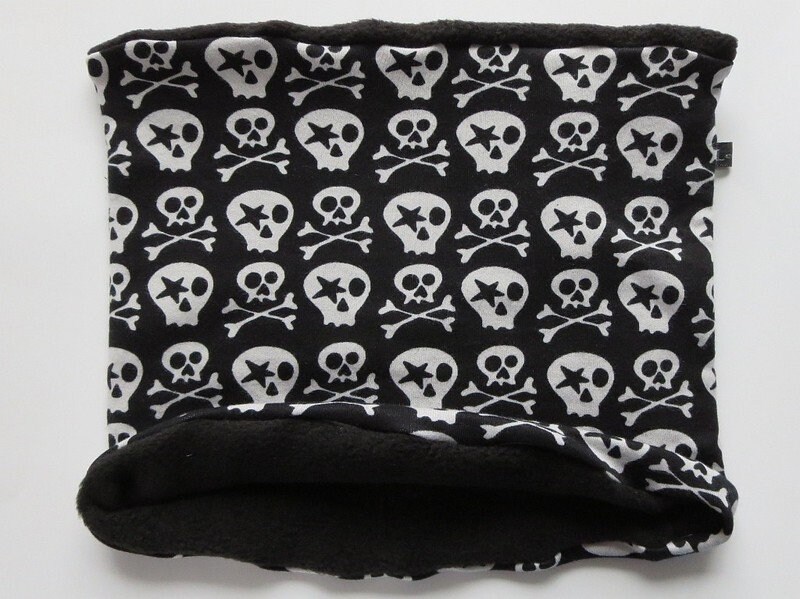 Wendeschlauchschal "Pirat" Fleece Oder Jersey von DieLederbande