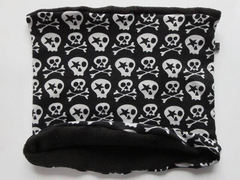 Wendeschlauchschal "Pirat" Fleece Oder Jersey von DieLederbande