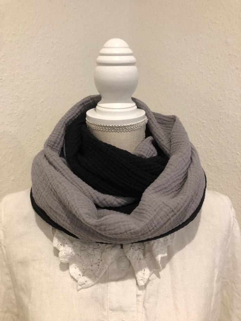 xxl Musselintücher Als Loop Musselinloop Schlauchschal Tuch Schal von DieMopusManufaktur