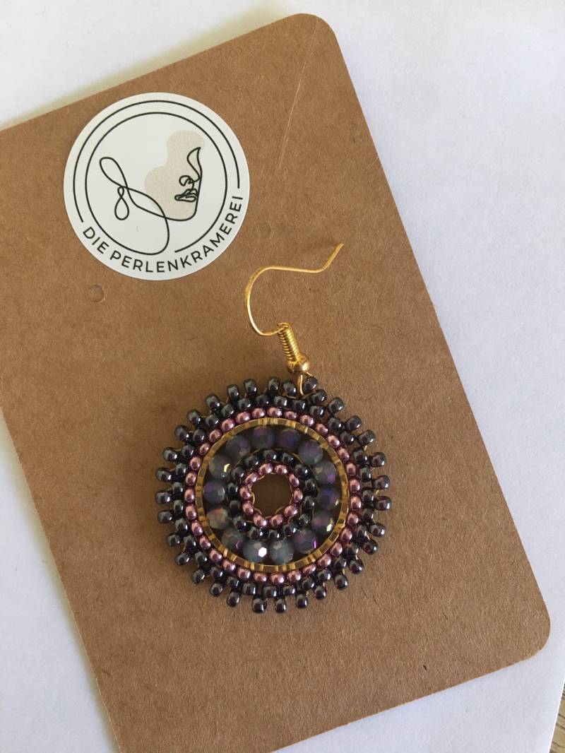 Boho Miyuki Ohrringe Glasperlenohrringe Perlenohrringe Handgemacht Boho-Ohrringe Boho Miyuki Ohrringe Glasperlenohrringe Perlenohrringe Handgemacht Boho-Ohrringe von DiePerlenkramerei