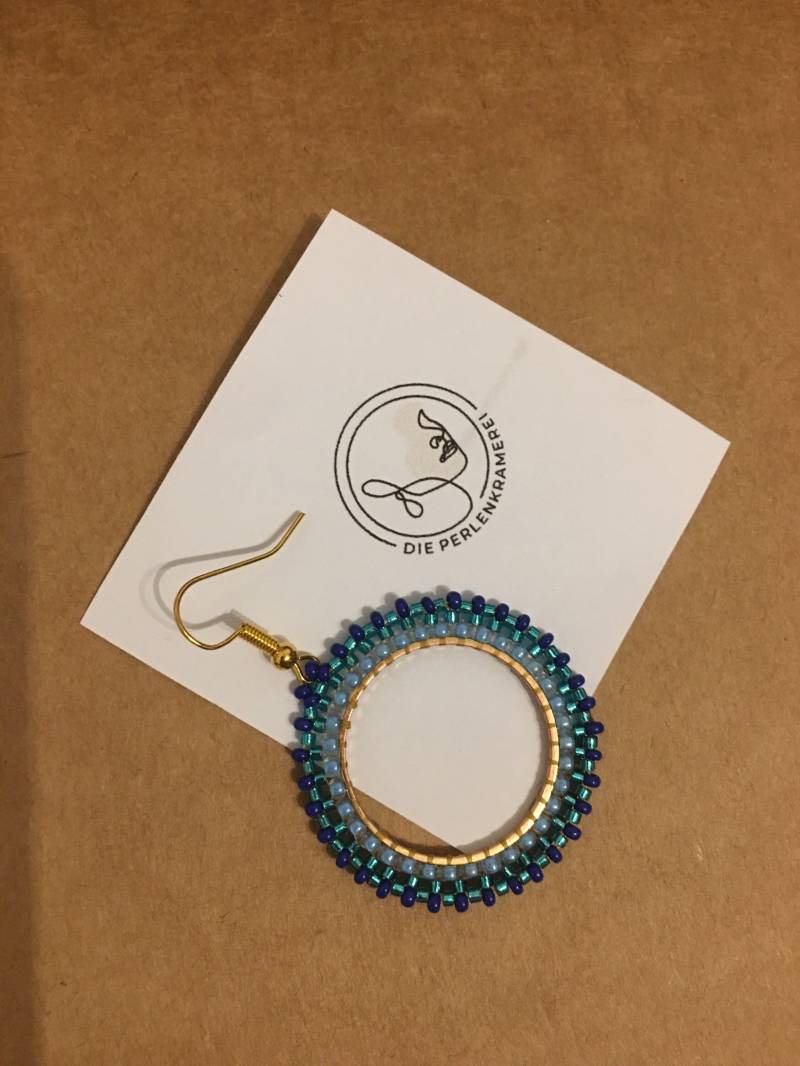 Boho Ohrringe Hängend Miyuki Glasperlenohrringe Handgemacht Boho Ohrringe Hängend Miyuki Glasperlenohrringe Handgemacht von DiePerlenkramerei