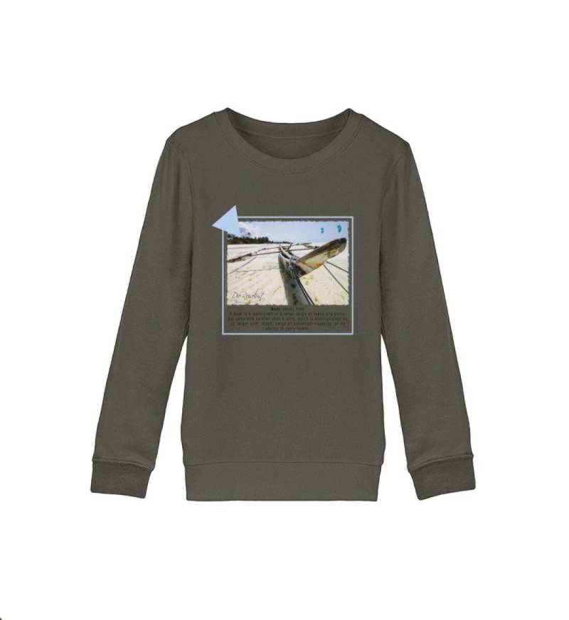 Kinder Sweatshirt - Motiv Sansibar Boot Reise Travelsweatshirt Reisepullover Kinderpullover Zum Reisen von DieReiselust