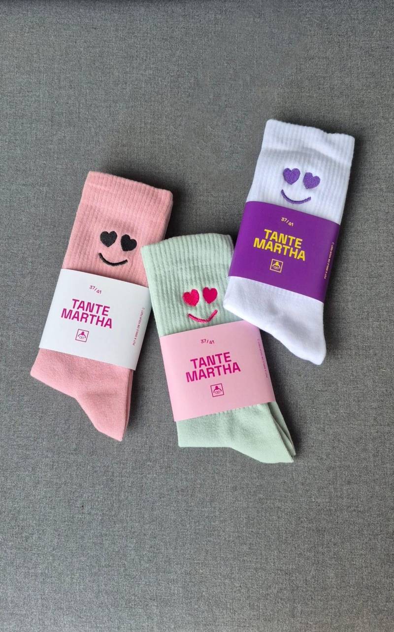 Lustige Smiley Socken Für Damen Lustige Smiley Socken Für Damen von DieTanteMartha