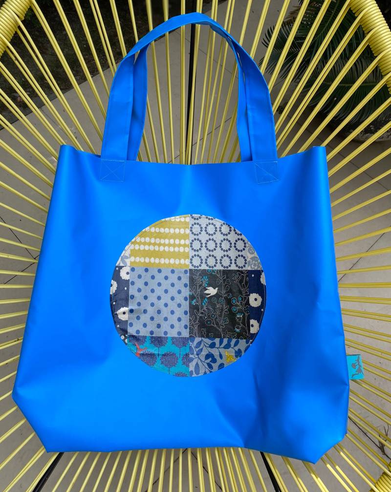 Shopper Aus Lkw Plane Groß No.10 von DieTaschendiebin