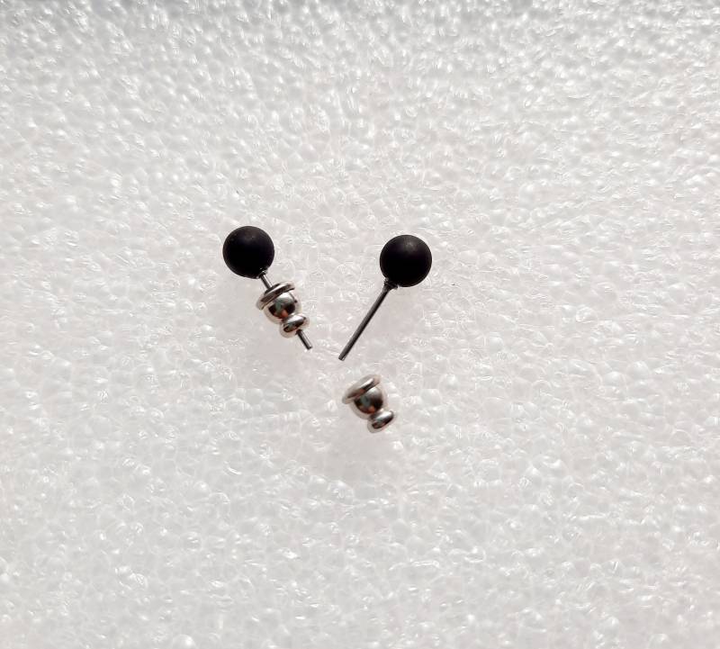 Or29 - 1 Paar Polarisohrstecker 6 Mm Original Polaris Stift Chirugenstahl Geschenk Gift von DiegoCastroDesign