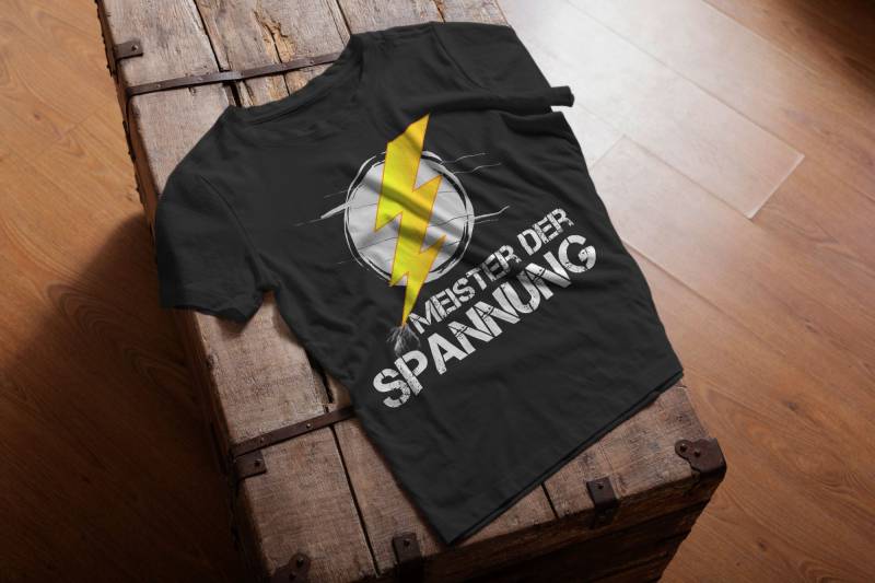 Meister Der Spannung Für Alle Elektriker Elektroniker - Organic Basic Shirt Unisex Damen Herren von DiegosCreativDesigns