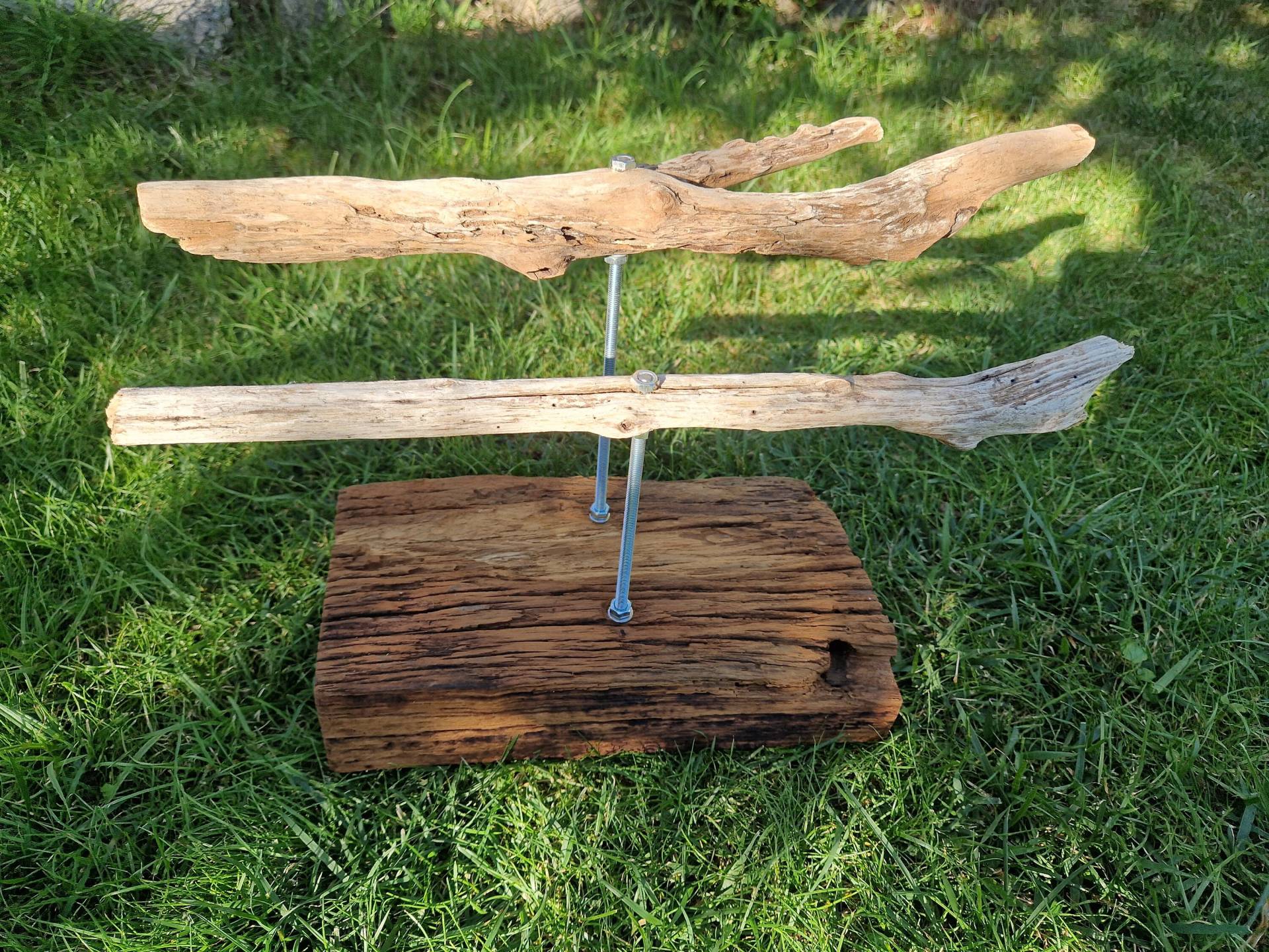 Schmuck - Und Uhrenständer Aus Naturbelassenes Holz von DiekleineHexenkueche