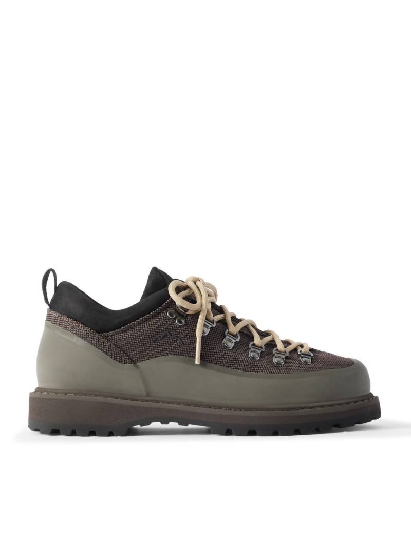 Diemme - Roccia Basso Sport Rubber and Suede-Trimmed Tech-Shell Hiking Boots - Men - Brown - EU 42 von Diemme