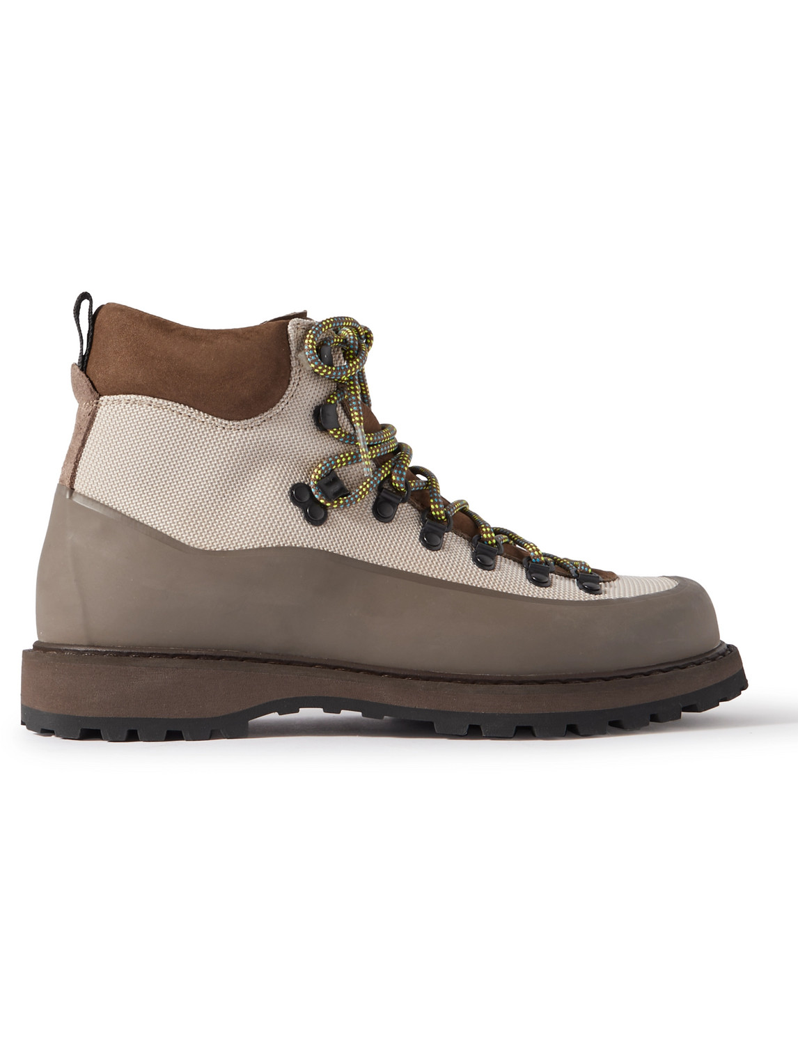 Diemme - Roccia Vet Sport Rubber and Suede-Trimmed Tech-Mesh Hiking Boots - Men - Gray - EU 44 von Diemme