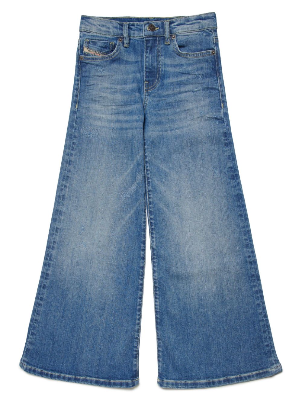 Diesel Kids 1978-J Wide-Leg-Jeans - Blau von Diesel Kids