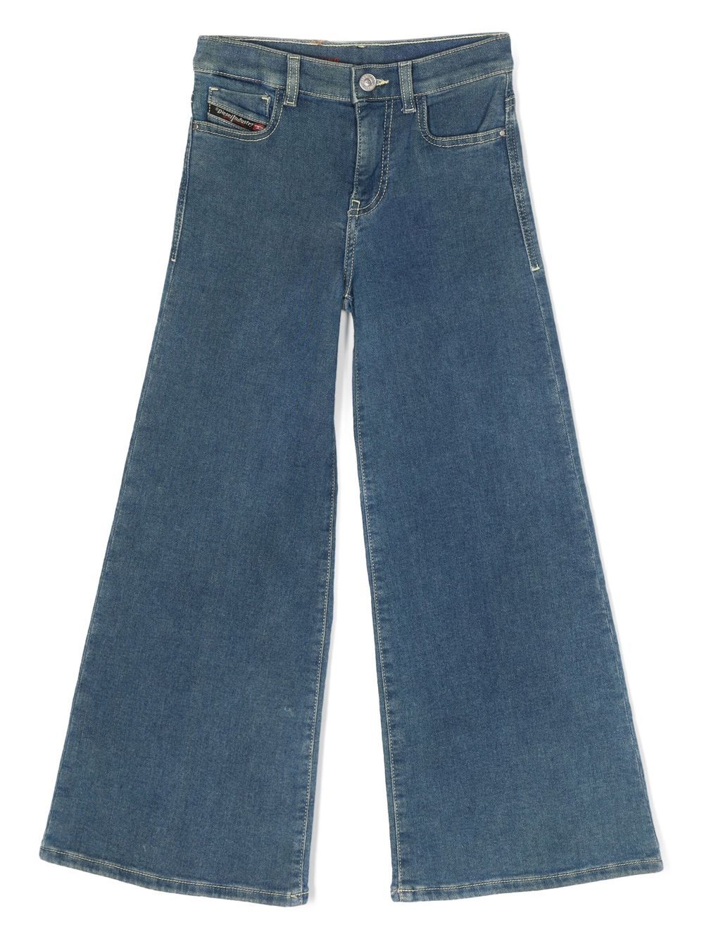 Diesel Kids 1978-J Wide-Leg-Jeans - Blau von Diesel Kids