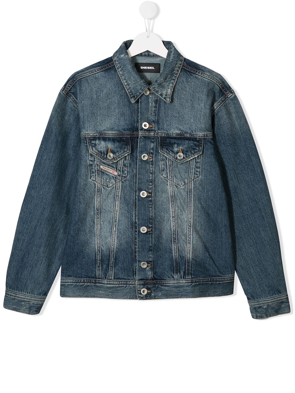 Diesel Kids Jwano Jeansjacke - Blau von Diesel Kids