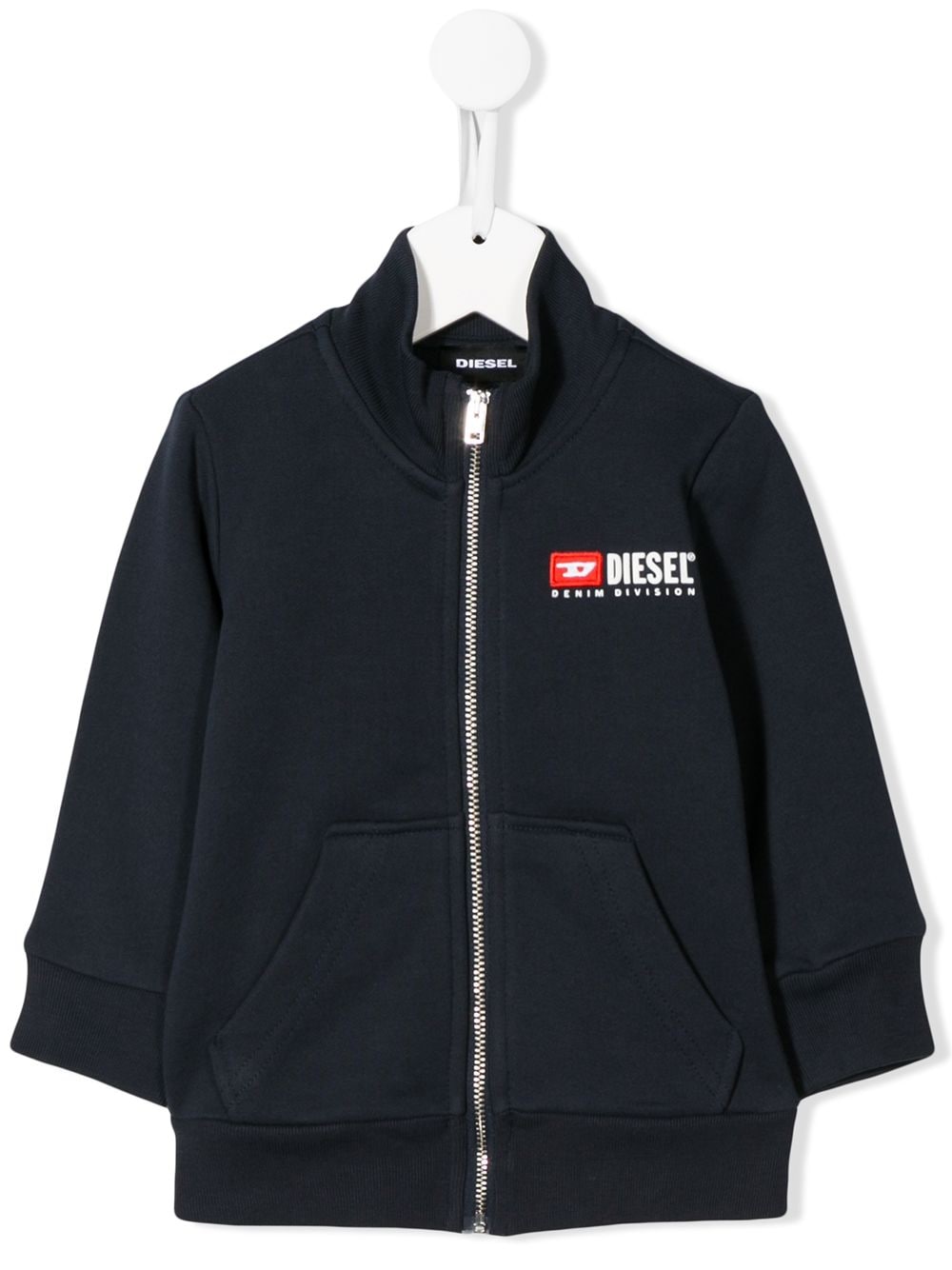 Diesel Kids Jacke mit aufgesticktem Logo - Blau von Diesel Kids