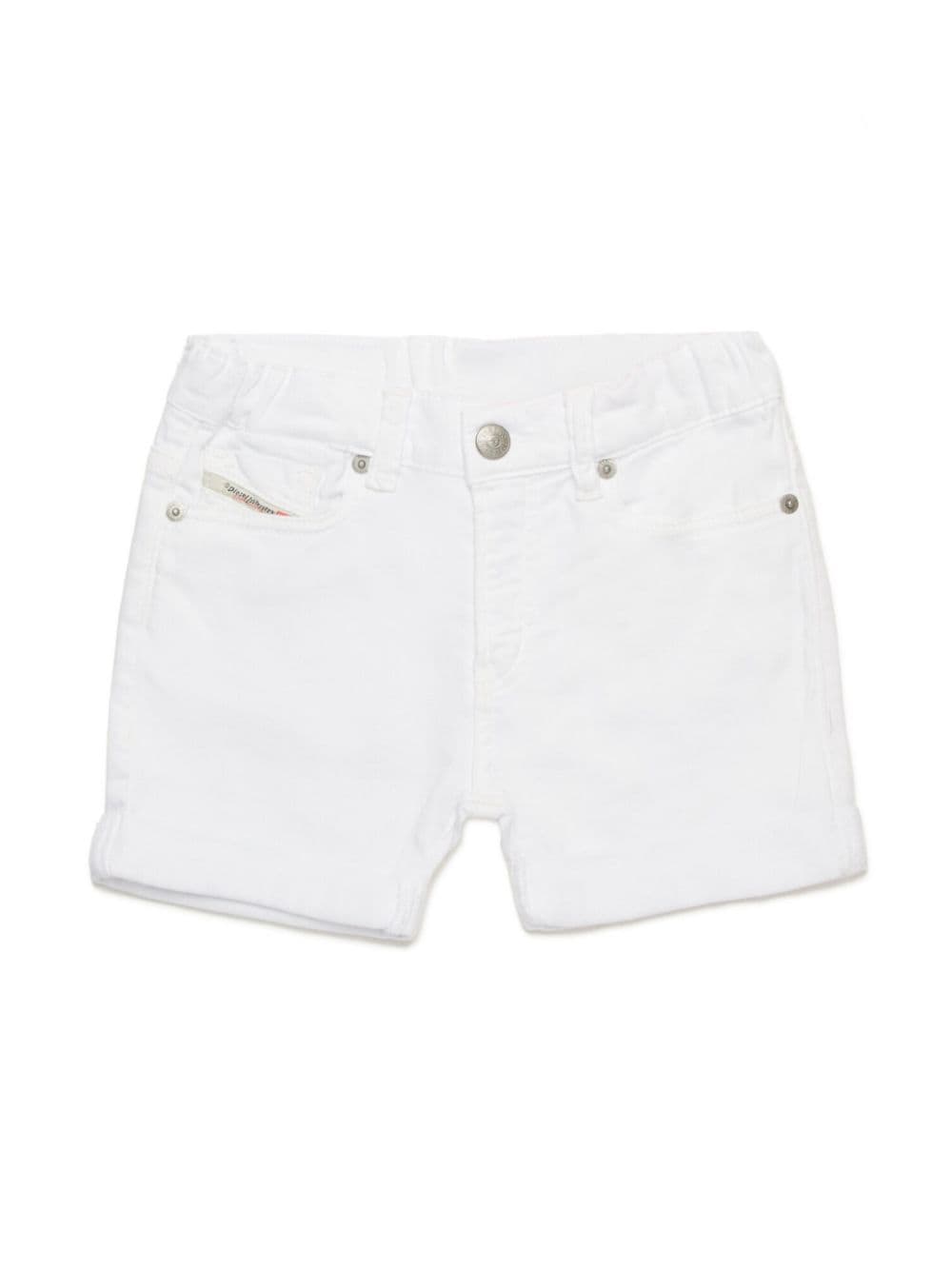 Diesel Kids JoggJeans Jeans-Shorts - Weiß von Diesel Kids