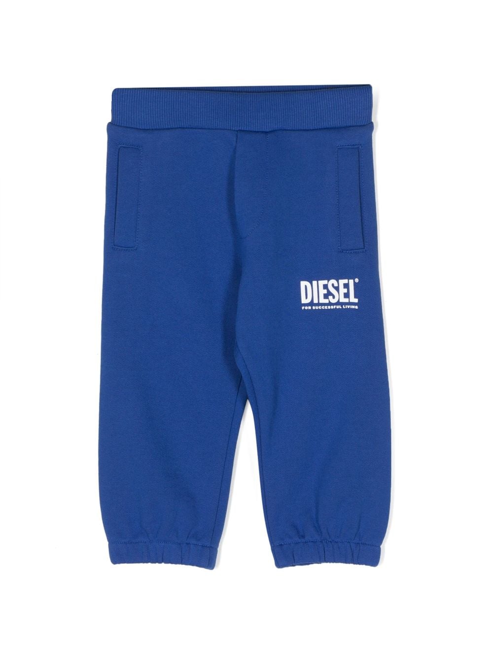 Diesel Kids Jogginghose mit Logo-Print - Blau von Diesel Kids