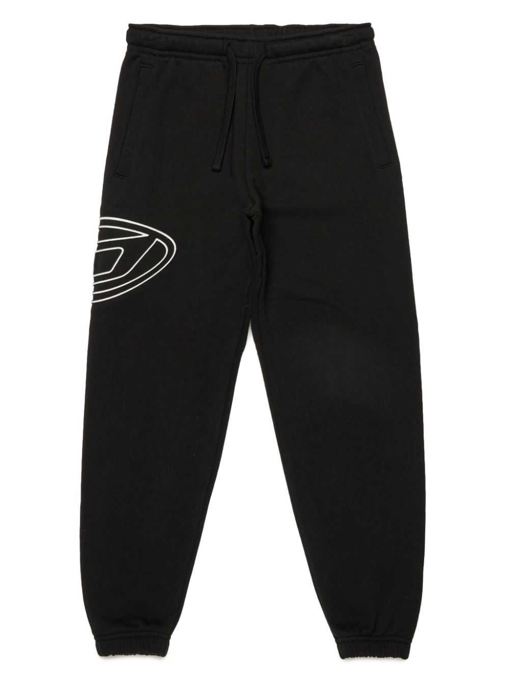 Diesel Kids Jogginghose mit Oval D-Stickerei - Schwarz von Diesel Kids