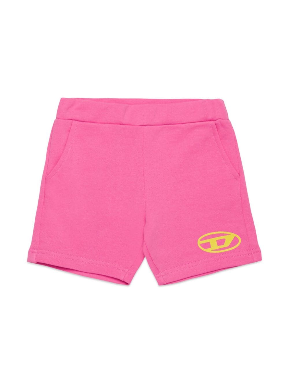 Diesel Kids Shorts mit Oval D-Logo - Rosa von Diesel Kids