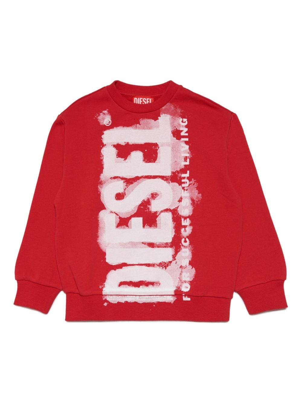 Diesel Kids S-Ginn-E5 Sweatshirt - Rot von Diesel Kids