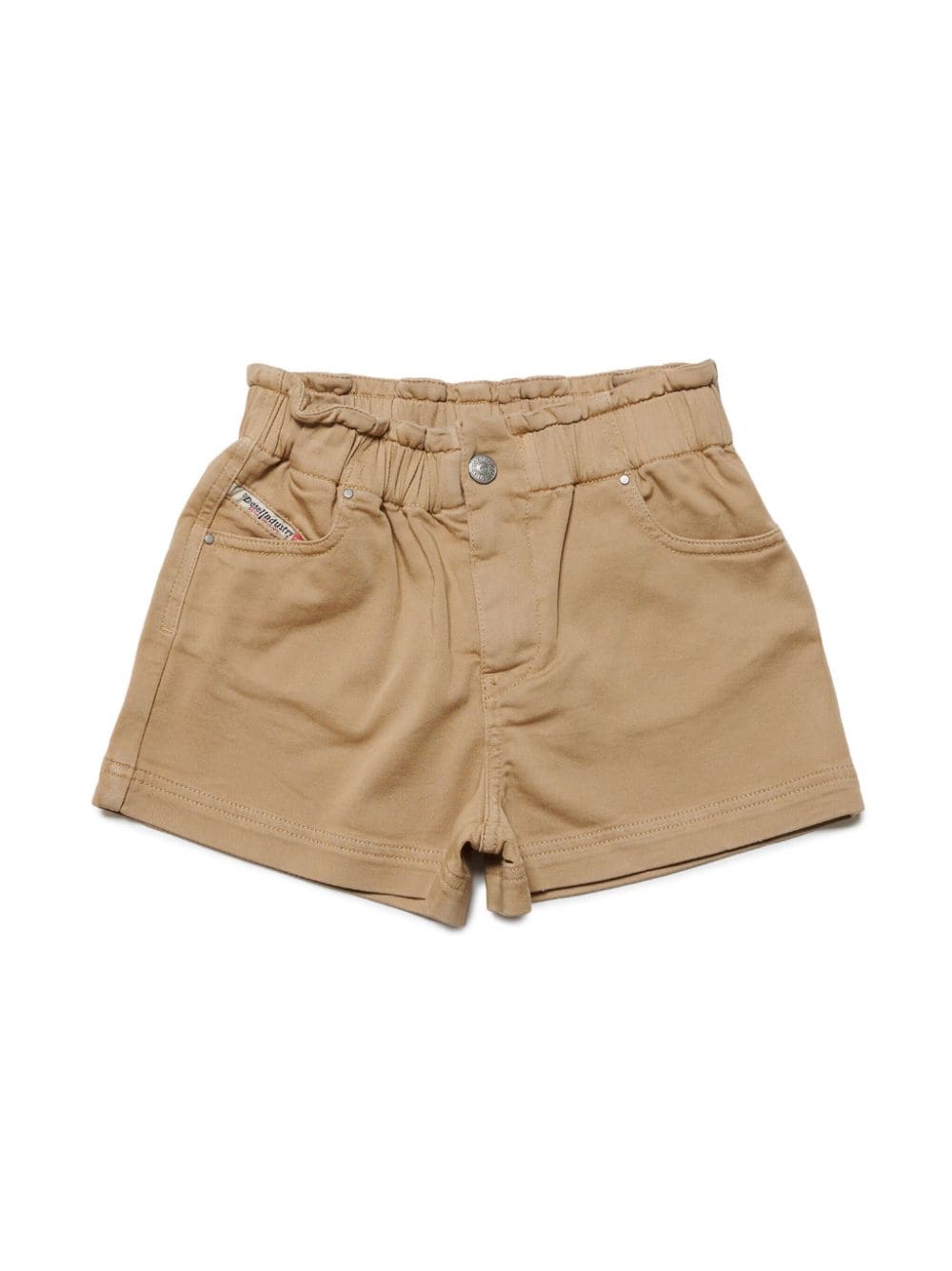 Diesel Kids Shorts mit Logo-Patch - Nude von Diesel Kids