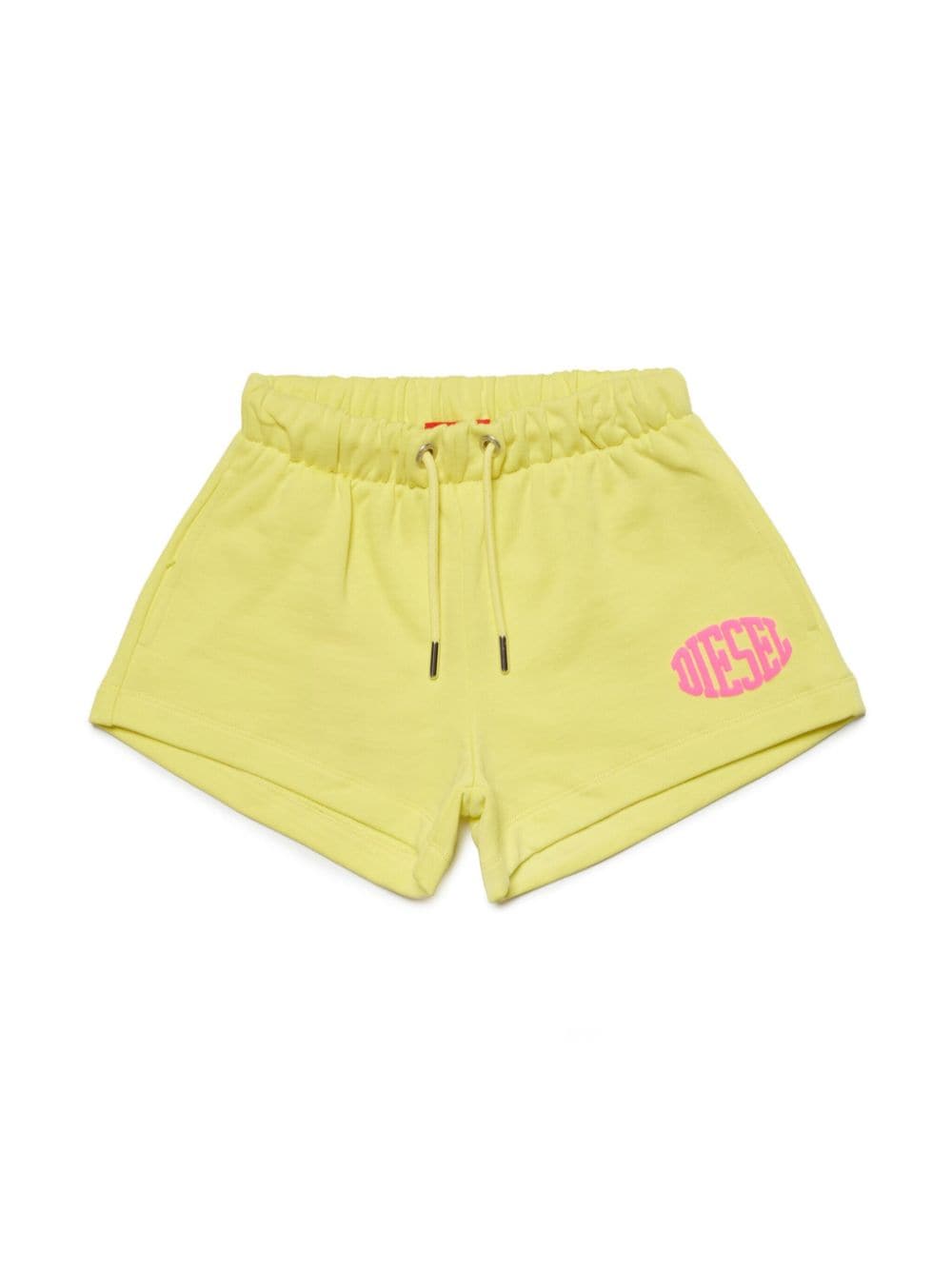 Diesel Kids Shorts mit Logo-Print - Gelb von Diesel Kids