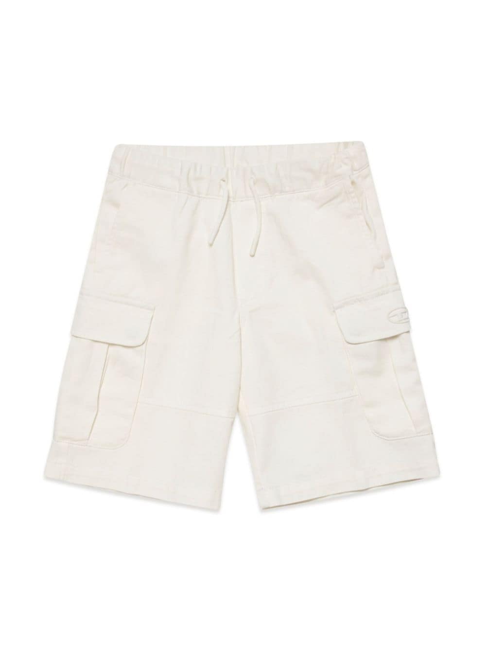 Diesel Kids Shorts mit Logo-Stickerei - Weiß von Diesel Kids