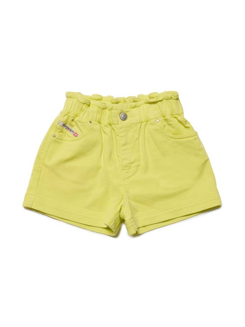 Diesel Kids Shorts mit Stretchbund - Gelb von Diesel Kids