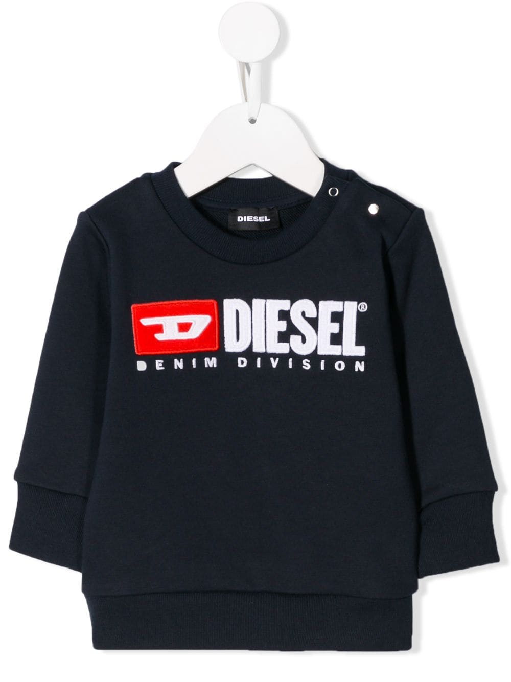 Diesel Kids Sweatshirt mit Logo-Print - Blau von Diesel Kids