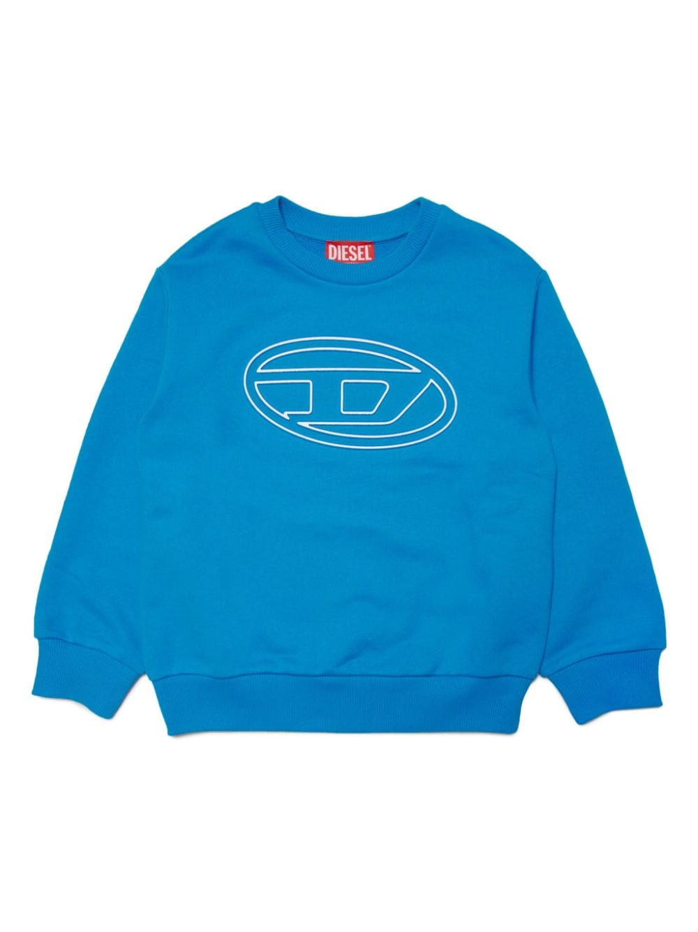 Diesel Kids Sweatshirt mit Oval D - Blau von Diesel Kids