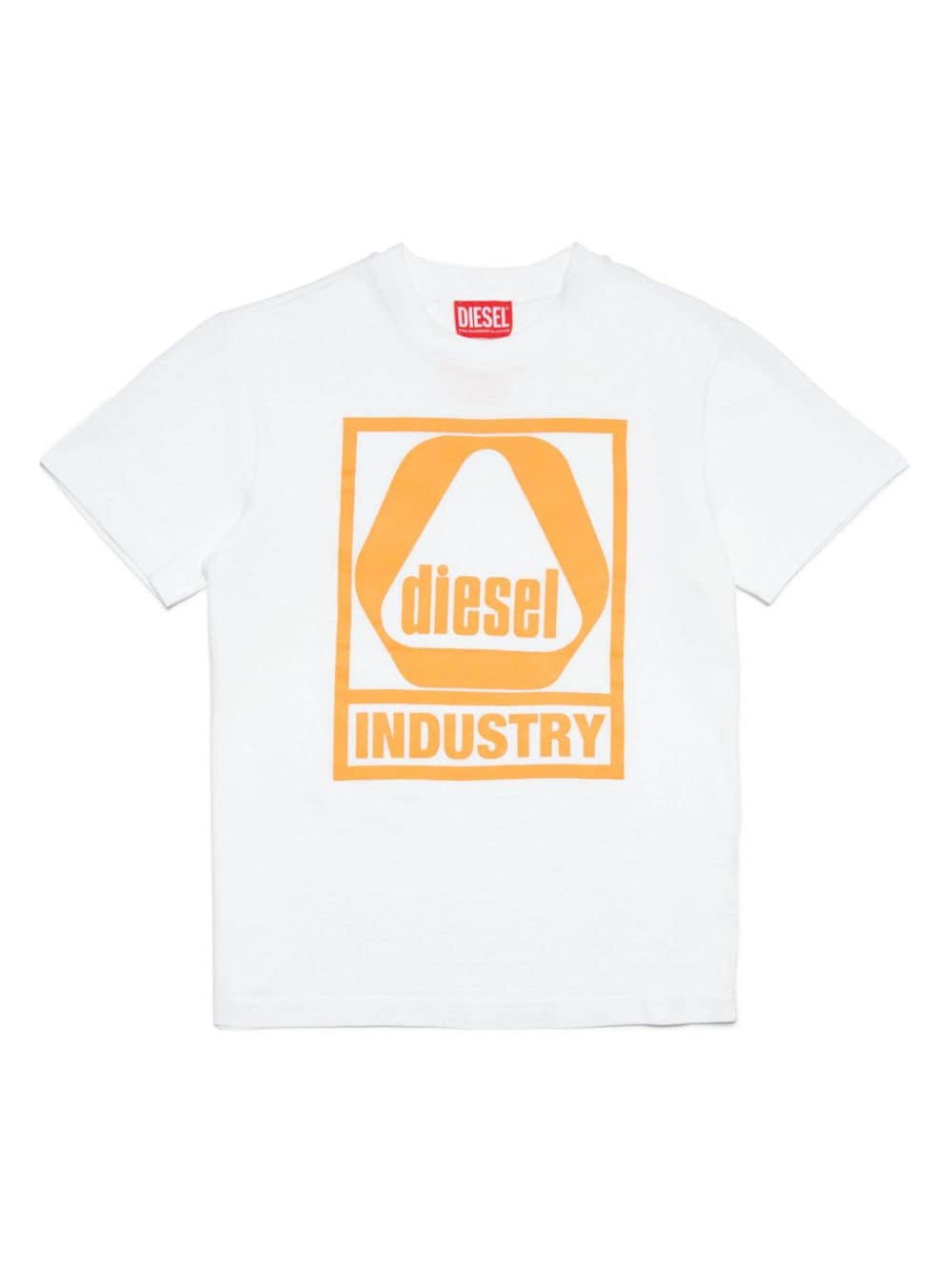 Diesel Kids T-Shirt mit Logo-Print - Weiß von Diesel Kids