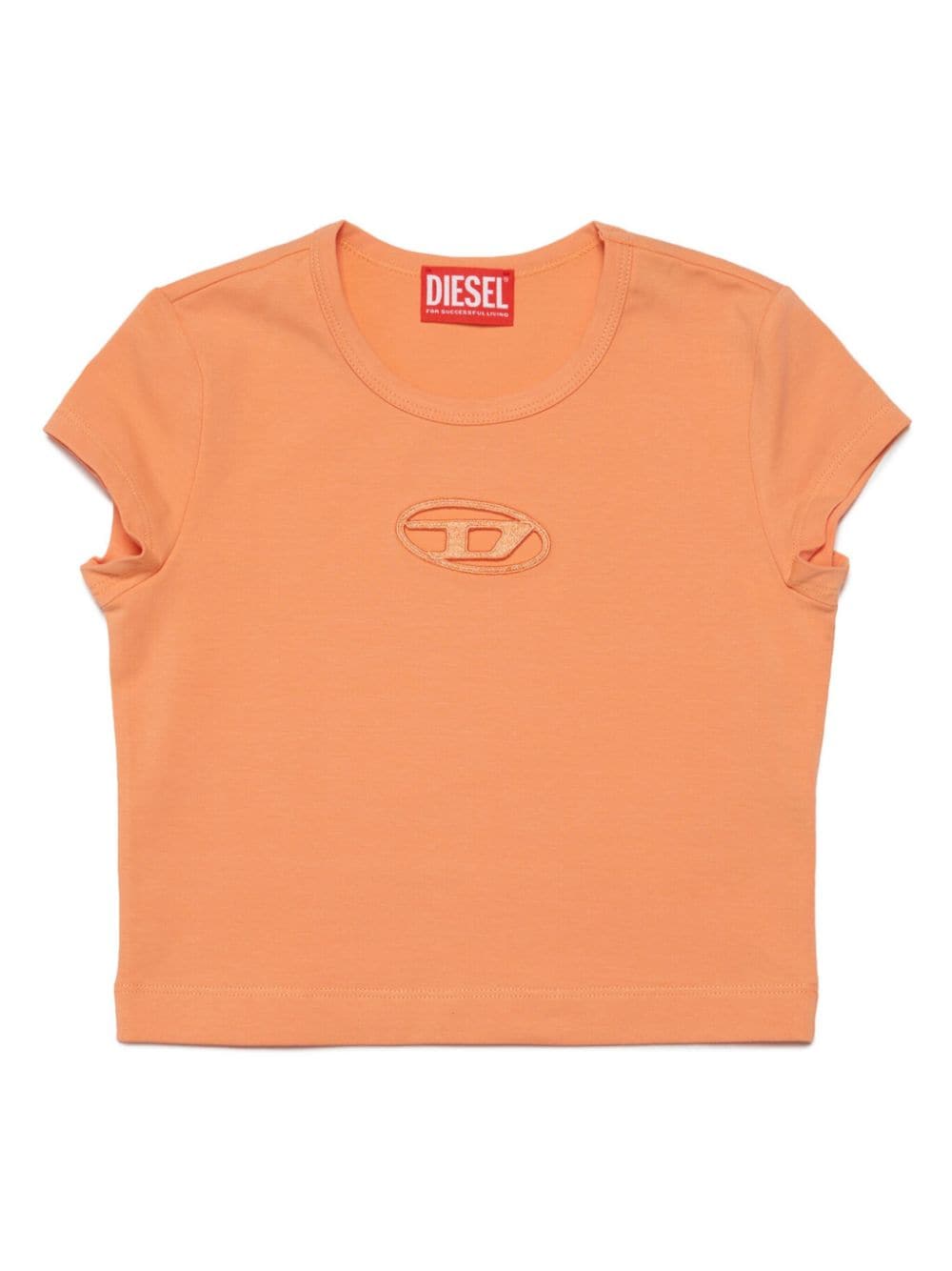 Diesel Kids Tangie Cropped-Oberteil - Orange von Diesel Kids