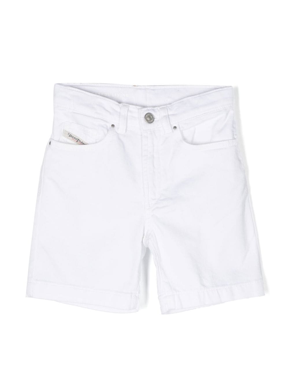 Diesel Kids Klassische Jeans-Shorts - Weiß von Diesel Kids