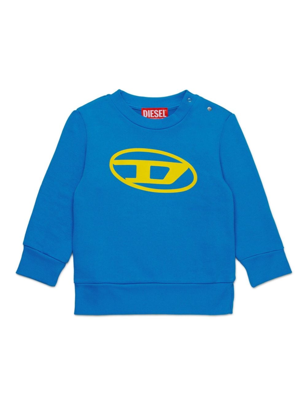 Diesel Kids Sweatshirt mit Logo-Print - Blau von Diesel Kids