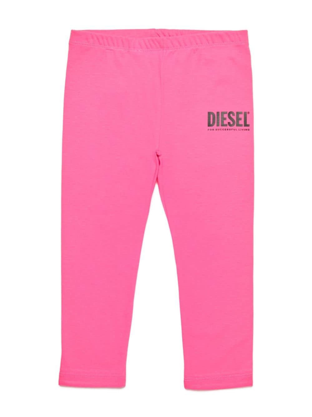 Diesel Kids Leggings mit Logo-Print - Rosa von Diesel Kids