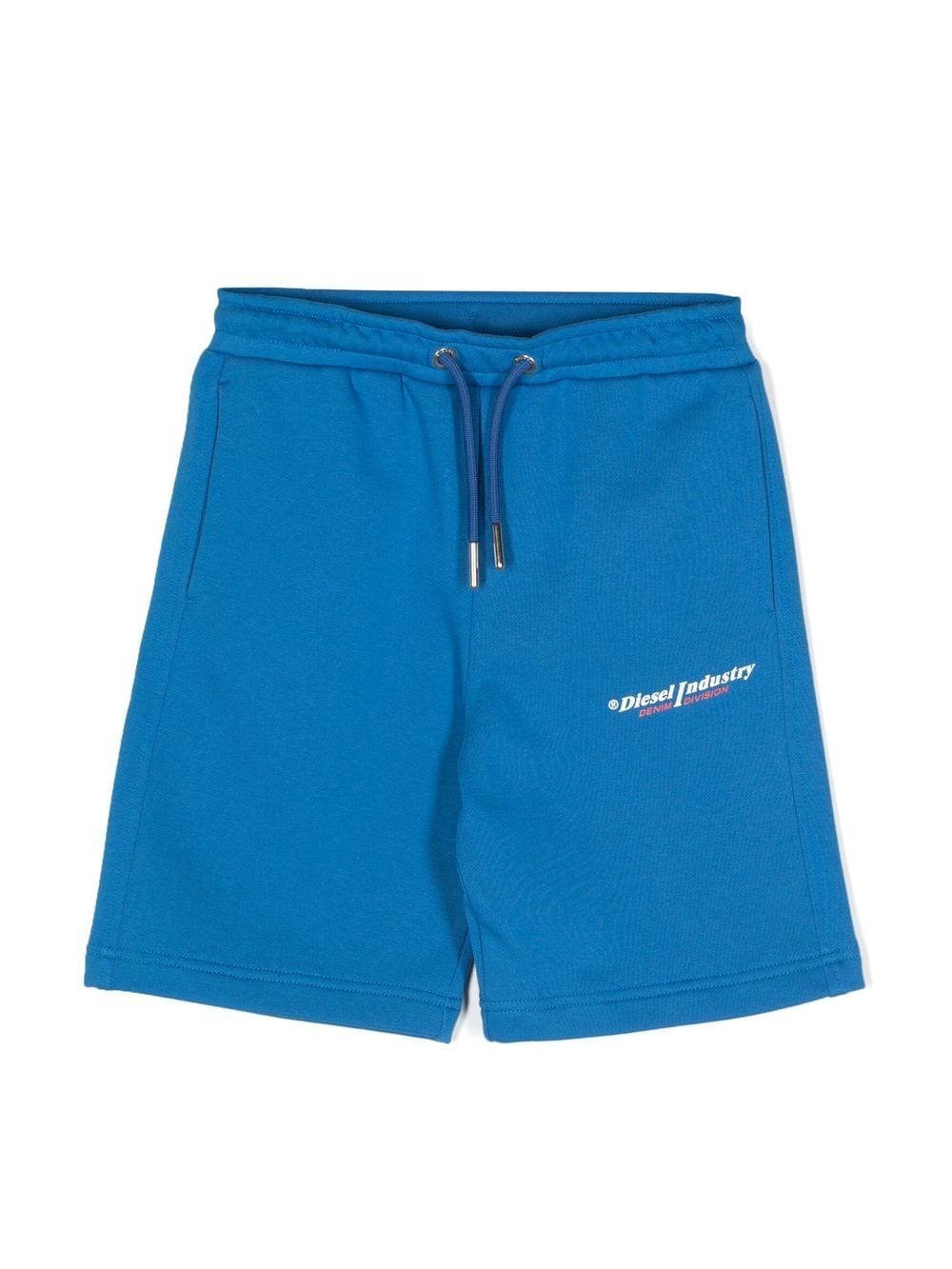 Diesel Kids Joggingshorts mit Logo-Print - Blau von Diesel Kids