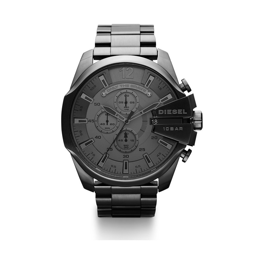 Diesel Chronograph Mega Chief DZ4282 Edelstahl von Diesel