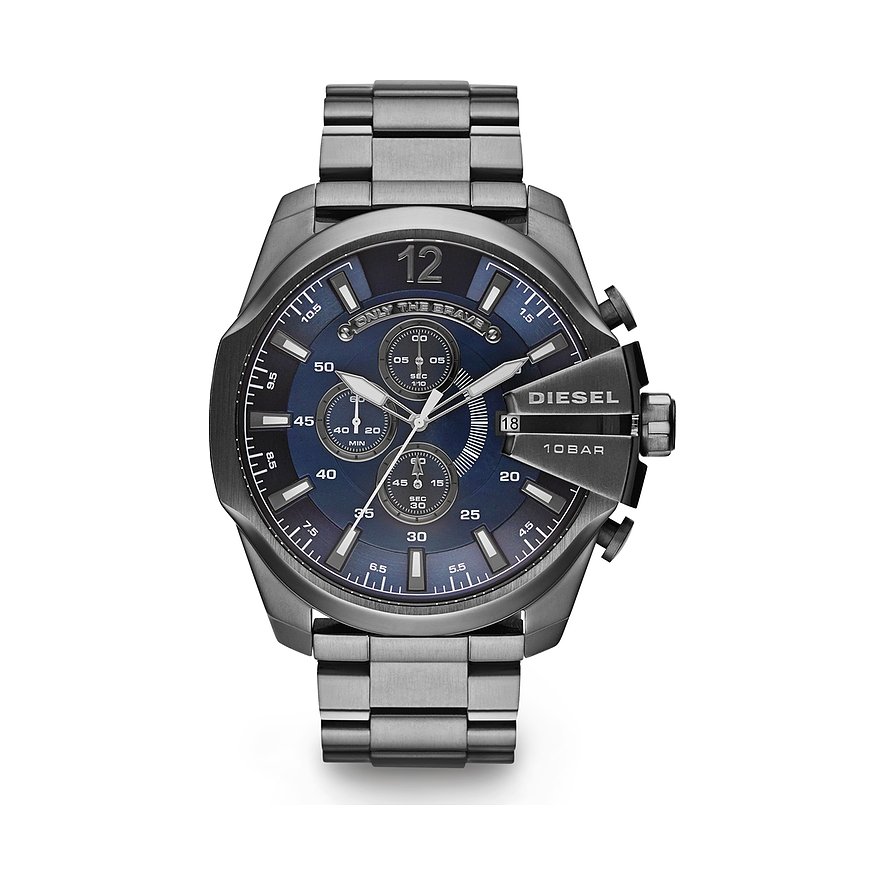 Diesel Chronograph Mega Chief DZ4329 Edelstahl von Diesel