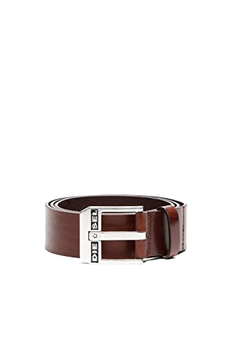 Diesel Herren Gürtel BLUESTAR, Braun (Chestnut/Argento America H5900-Pr227), 70 (Herstellergröße: 85) von Diesel