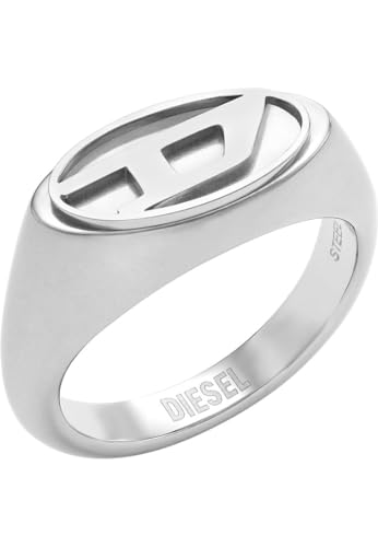 DIESEL Herren-Edelstahl-Signet Ring, DX14750409 von Diesel