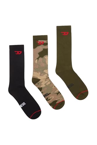 DIESEL Herren Skm-ray-threepack Socken, E6603-0DPAW, S (3er Pack) von Diesel