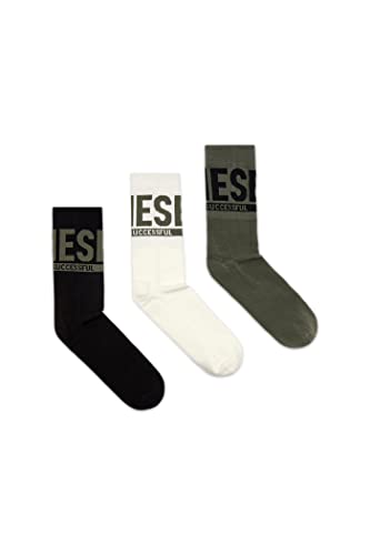 DIESEL Herren Skm-ray-threepack socken, E6639-0QATV, M (3er Pack) von Diesel