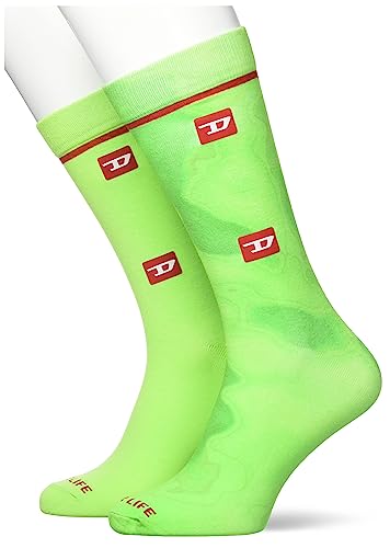 DIESEL Herren Skm-ray-twopack socken, E6645-0QHAN, S von Diesel