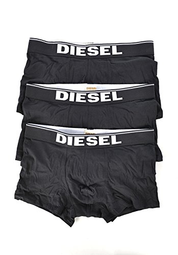 DIESEL Herren UMBX-KORY Boxershorts, Schwarz (Negro 900), Gr. L, 3er Pack von Diesel