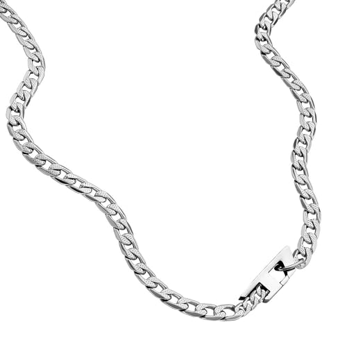 DIESEL Men's Stainless Steel with lobster clasp closure Chain necklace von Diesel