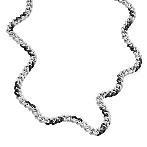 Diesel Herrenkette Edelstahl zweifarbig, DX1499931 Diesel Herrenkette Edelstahl zweifarbig, DX1499931 von Diesel