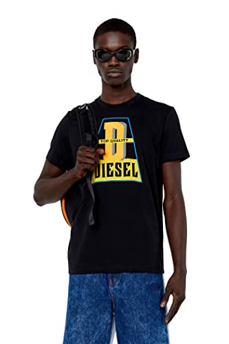 DIESEL Homme T-diegor-k61 T shirt, 9xx-0grai, L EU von Diesel