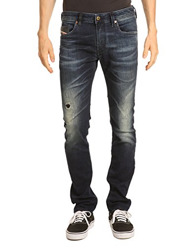 DIESEL - Jeans slim - Herren - Blaue Washed Jogg-Jeans Thavar-ne für herren - 28|32 von Diesel