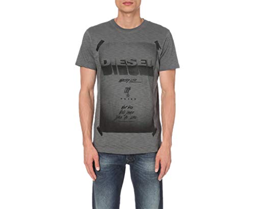 DIESEL T-Shirt 0TAMJ anthrazit XL von Diesel