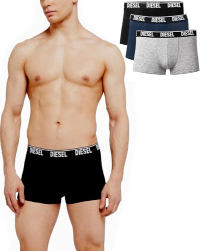 Diesel - (3er Pack Herren Stretch Boxershorts - UMBX Shawn, Größe:S von Diesel