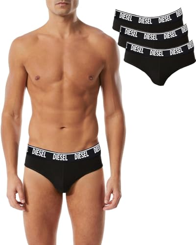 Diesel - (3er Pack Herren Stretch Slips Unterhosen - Umbr Andre, Größe:L von Diesel